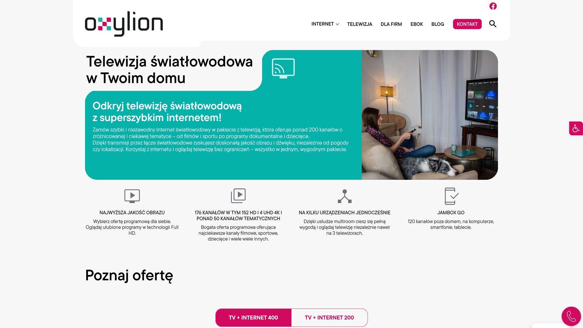 Telewizja i światłowód – dlaczego coraz więcej osób wybiera pakiety łączone?