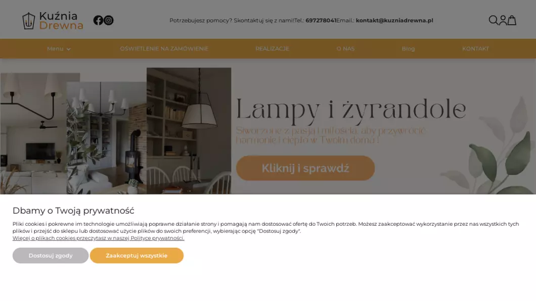 Lampy ręcznie robione | Polski producent oświetlenia crafdeco.com