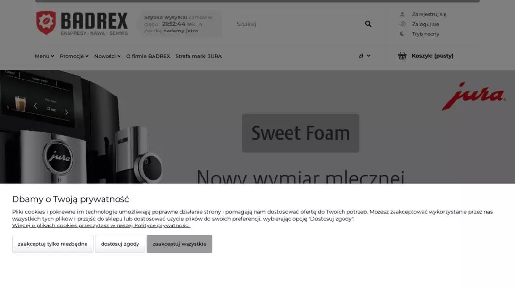 BADREX - Ekspresy Kawa Serwis