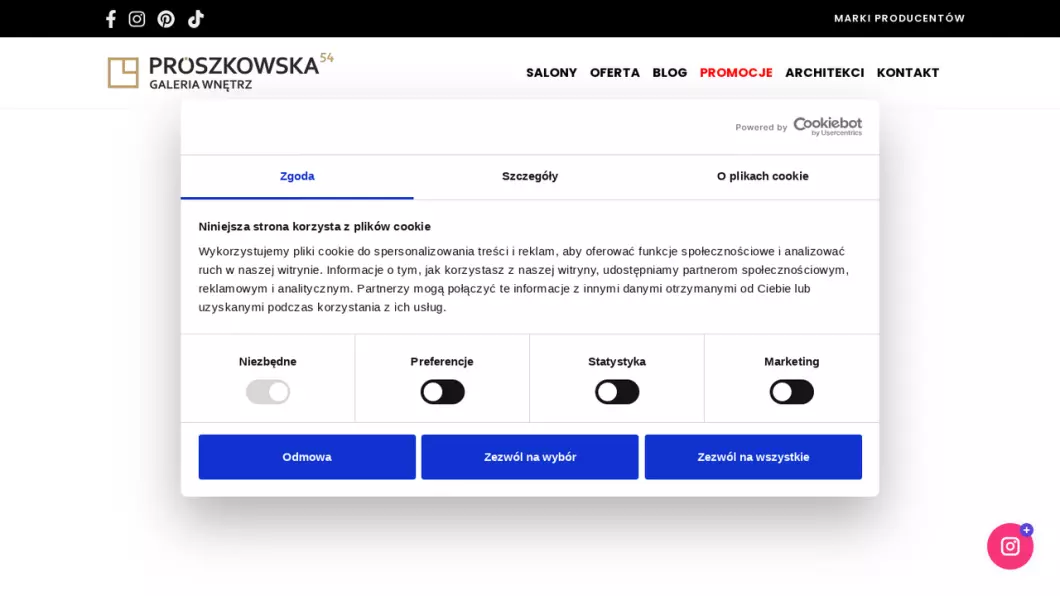 Galeria Wnętrz - Prószkowska 54
