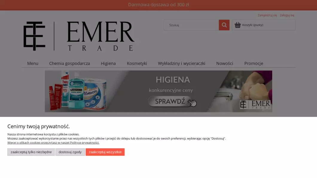 Chemia gospodarcza z importu | Sklep internetowy Emer Trade